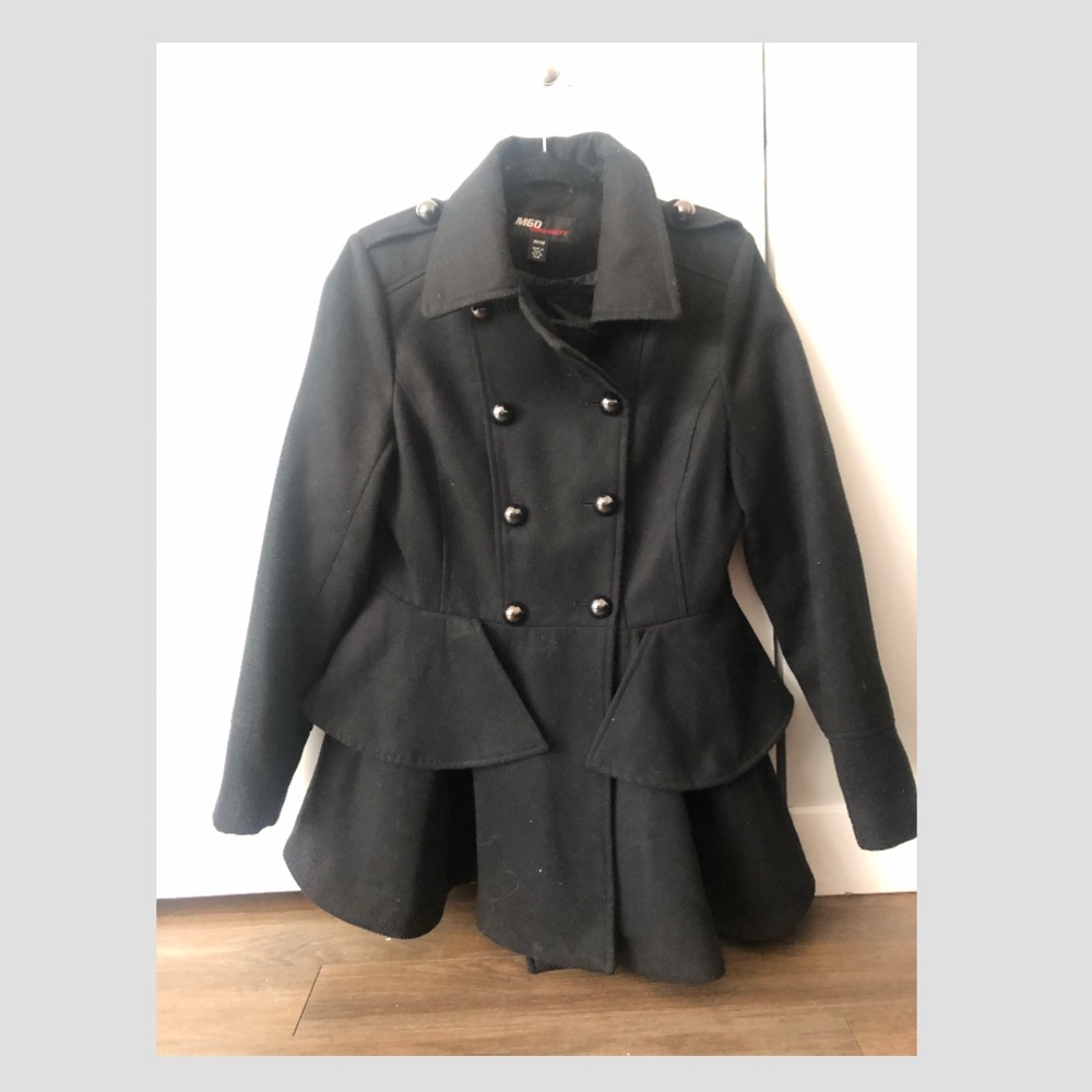 Peplum Dress Coat
